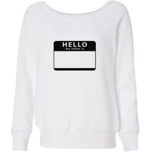 AUDACITY GIRLFRIEND SLOUCHY SWEATSHIRT